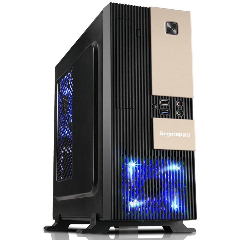 Carcasa Segotep Raynor Tower Mini Gold fără sursa Black