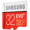 Card Samsung microSDHC EVO Plus 32GB Clasa 10 UHS-I U1 cu adaptor SD