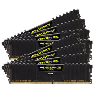 Memorie Corsair Vengeance LPX Black 64GB DDR4 2400 MHz CL14 Octa Channel Kit