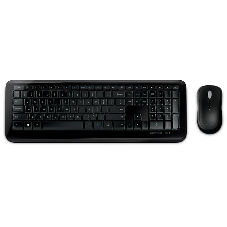 Kit tastatura si mouse Wireless Desktop 850 Black thumbnail