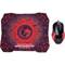 Mouse gaming Marvo Scorpion Red Emperor M416 plus mousepad Scorpion Revive G1