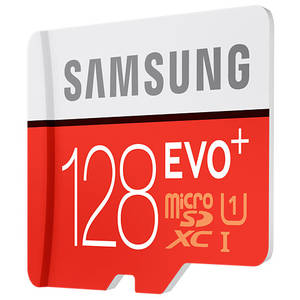Card Samsung microSDXC EVO Plus 128GB Clasa 10 UHS-I U1 cu adaptor SD