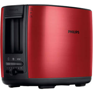 Prajitor de paine Philips HD2628/41 950W 2 felii rosu