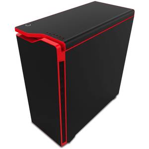 Carcasa NZXT H440 Matte Black / Red New Edition