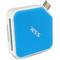 Card reader SSK SCRM068 OTG USB 2.0 Blue