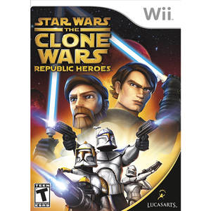 Joc consola LucasArts Star Wars The Clone Wars Republic Heroes Wii