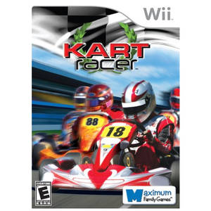 Joc consola Nordic Games Kart Racer cu volan Wii