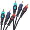 Cablu Cabletech 3x RCA Male - 3x RCA Male 1m economic