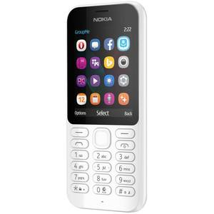 Telefon mobil Nokia 222 Dual Sim White