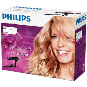 Uscator de Par Philips HP8641/00 Dryer and Curler Gift Set Limited Edition