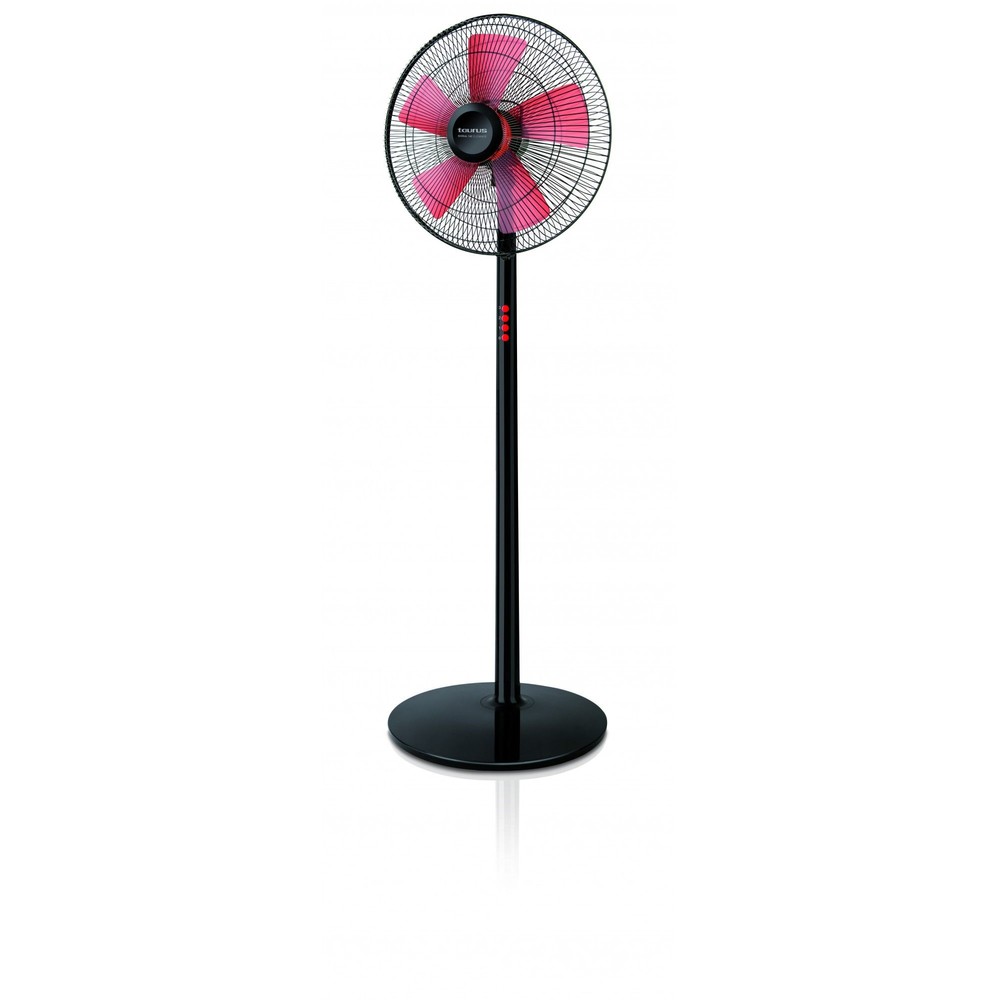 Ventilator de camera Boreal 16C Elegance 50W 3 viteze negru / rosu