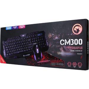 Kit tastatura si mouse Marvo Gaming Starter Kit 3 in 1 CM300