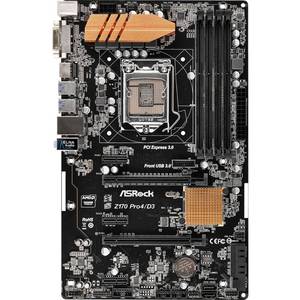 Placa de baza Asrock Z170 Pro4/D3 Intel LGA1151 ATX