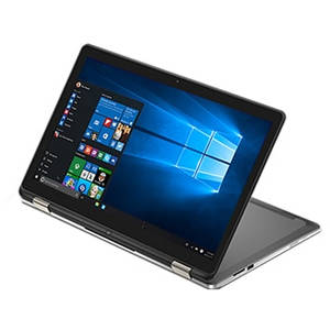 Laptop Dell Inspiron 7568 15.6 inch Full HD Touch Intel Core i7-6500U 8GB DDR3 1TB HDD Windows 10 Black