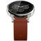 Smartwatch Motorola Moto 360 2nd generation 46 mm Men's Leather Silver Cognac