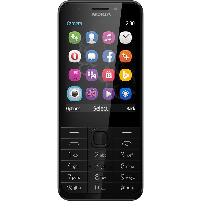 Telefon mobil 230 Dual Sim Dark Silver thumbnail
