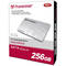 SSD Transcend 360 Premium Series 256GB SATA-III 2.5 inch Aluminium
