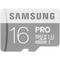 Card Samsung microSDHC PRO 16GB Clasa 10 UHS-I U3