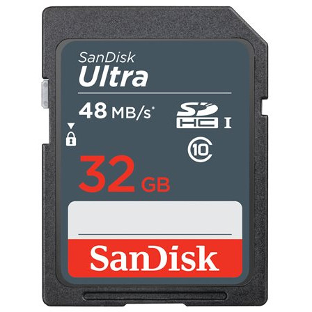 Card Ultra SDHC 32GB Clasa 10 48Mbs UHS-I