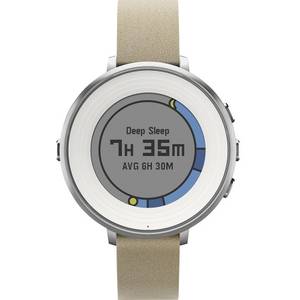 Smartwatch Pebble TIME ROUND Argintiu