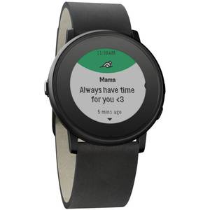 Smartwatch Pebble TIME ROUND Negru