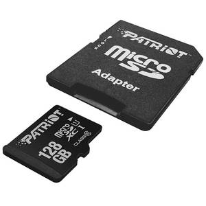 Card Patriot LX microSDXC 128GB Clasa 10 UHS-I U1 cu adaptor SD
