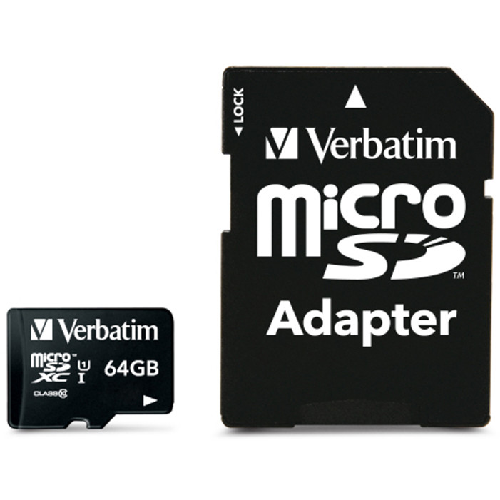 Card de memorie microSDXC Premium 64GB Clasa 10 UHS-i U1 cu adaptor SD thumbnail
