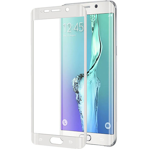 Folie protectie GLASS491WH sticla securizata alba pentru Samsung Galaxy S6 Edge la cel mai bun pret