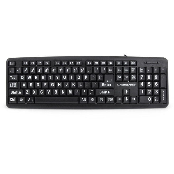 Tastatura FLORIDA Standard USB EK129 Black