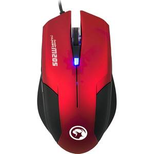 Mouse Marvo M205 USB Red