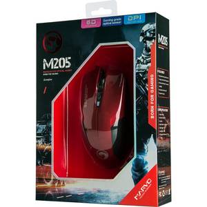 Mouse Marvo M205 USB Red