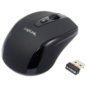 Mouse Optical Wireless Micro Black