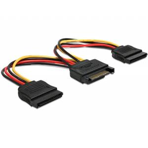 Cablu alimentare Delock SATA 15pin 2x SATA HDD