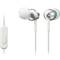 Casti Sony MDR-EX110AP albe