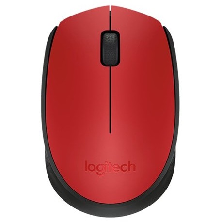 Mouse Wireless M171 Red