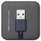 Acumulator extern Native Union Jump 800 mAh plus cablu date USB Lightning albastru