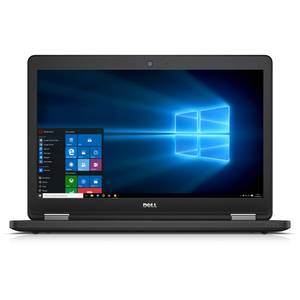 Laptop Dell Latitude E5570 15.6 inch HD Intel Core i5-6200U 4GB DDR4 500GB HDD FPR Windows 7 Pro upgrade Windows 10 Pro Black