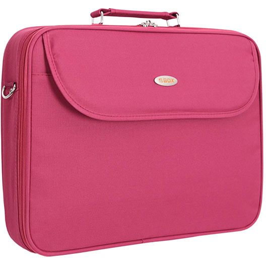 Geantă laptop SBox NLS-3015D New York 15.6 inch bordeaux — imaginea 2