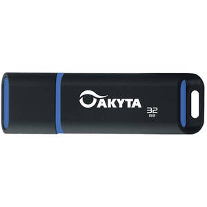Memorie USB Akyta Kyoto Line 32GB USB 2.0 Black Blue