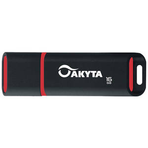 Memorie USB Akyta Kyoto Line 16GB USB 2.0 Black Red