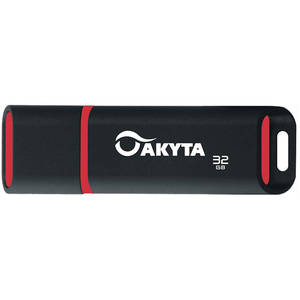 Memorie USB Akyta Kyoto Line 32GB USB 2.0 Black Red