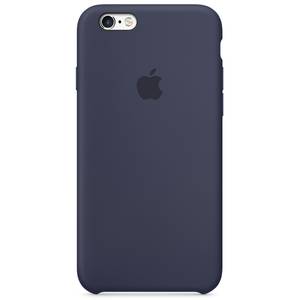 Husa Protectie Spate Apple Silicone Case Albastru Midnight pentru tiPhone 6s plus
