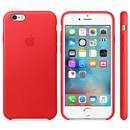 Leather Case Red pentru iPhone 6s