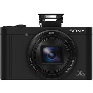 Aparat foto compact Sony DSC-WX500 18.2 Mpx zoom optic 30x WiFi Negru