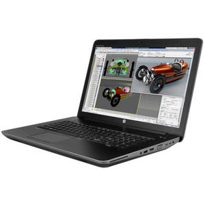 Laptop HP Zbook 17 G3 17.3 inch Full HD Intel Core i7-6700HQ 8GB DDR4 256GB SSD nVidia Quadro M1000M 2GB FPR Windows 10 Pro downgrade la Windows 7 Pro