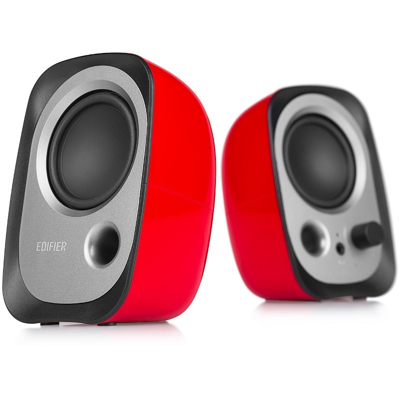 Sistem audio 2.0 R12U 4W rosu