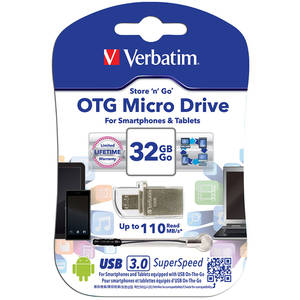 Memorie USB Verbatim OTG Micro 32GB USB 3.0
