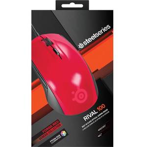 Mouse gaming SteelSeries Rival 100 4000 dpi Forged Red