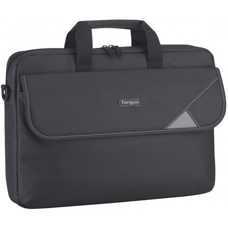 Geanta laptop Topload Intellect 15.6 inch negru / gri