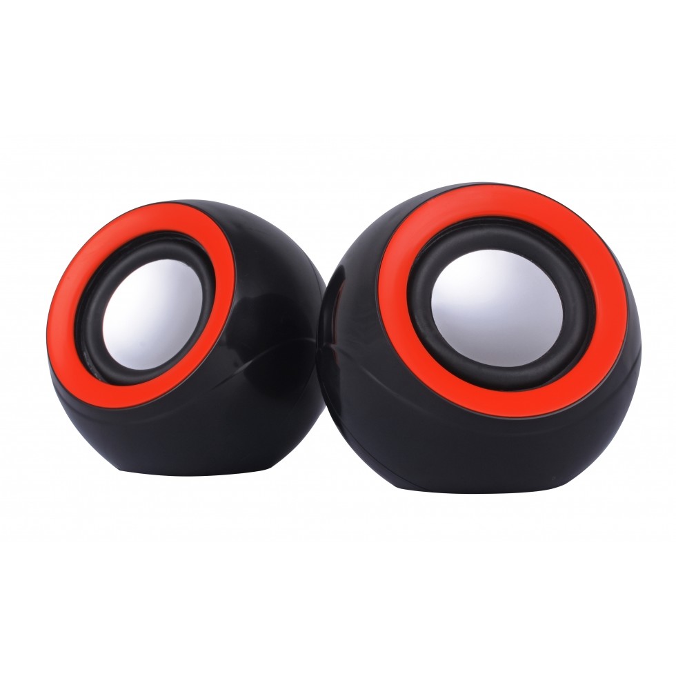 Sistem audio 2.0 OG116BR 6 BLACK RED